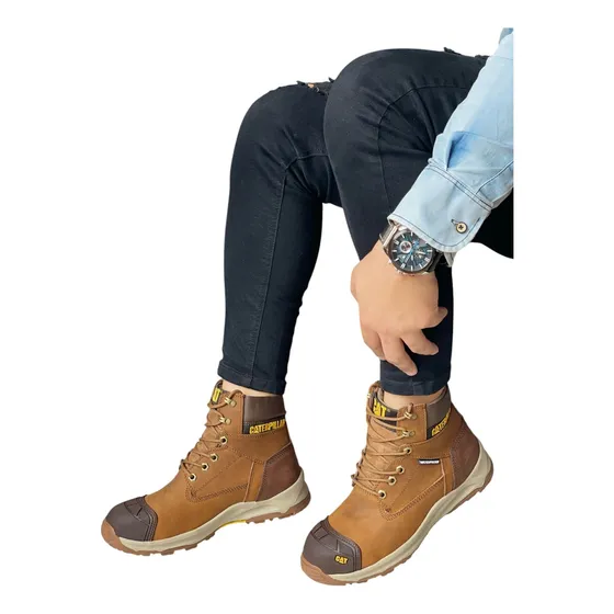Botines Con Punta De Acero Hombre