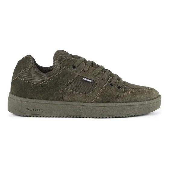 Zapatillas Clásicas Modernas De Gamuza Verde