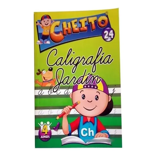 Libro Cheito.  Caligrafía No. 2, Cheito Cartillas Infantiles