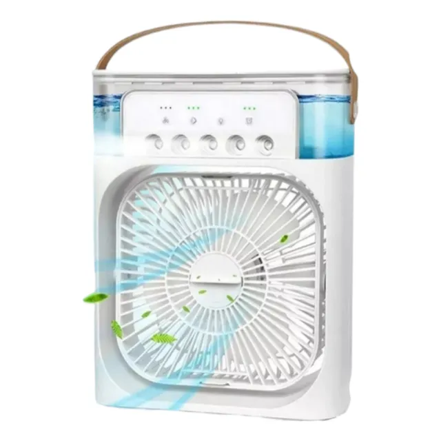 Ventilador Y Aire Acondicionado. Con Timer, Aroma Y Luces A1