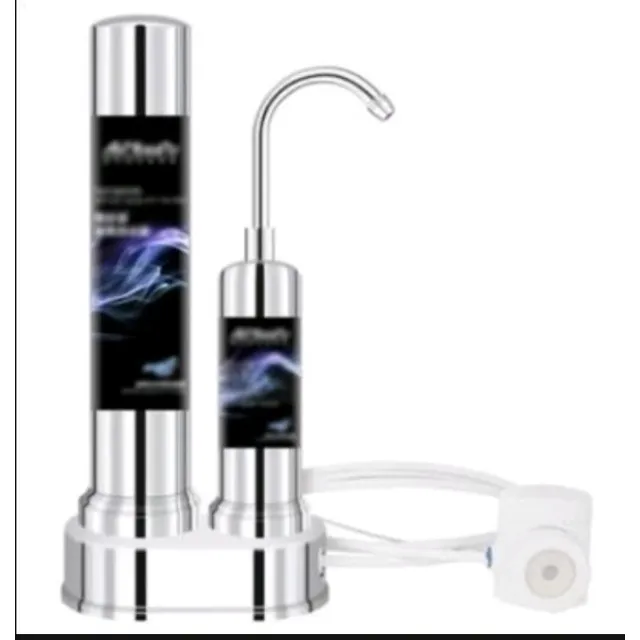 Filtro Purificador De Agua De Acero Inoxidable + Repuestos