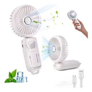 Ventilador Portatil Recargable De Escritorio 5 Velocidades Ventilador Portatil Recargable De Escritorio 5 Velocidades