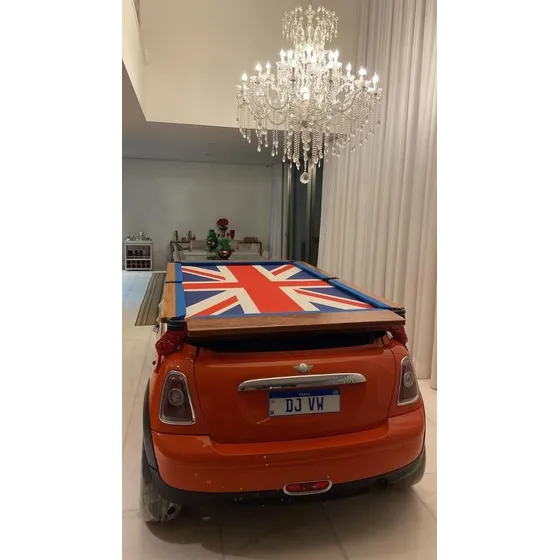 Mesa De Sinuca Mini Cooper - Raríssima