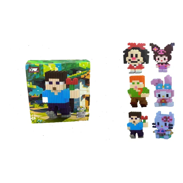 Juguete De Fichas Para Armar (magic Block) Figura Armable