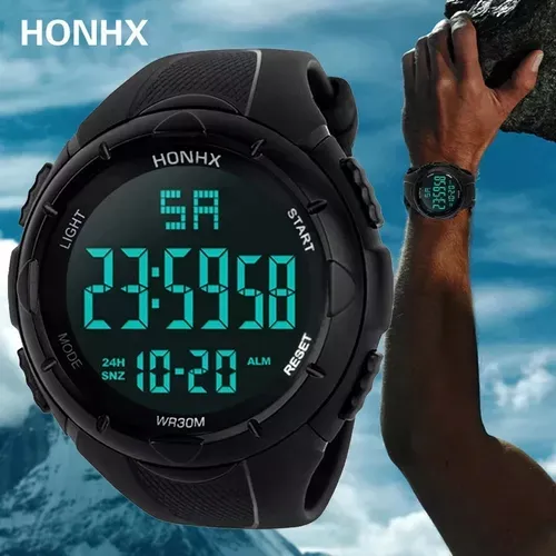 Reloj Digital Led Honhx Original Tactico Deportivo Caballero