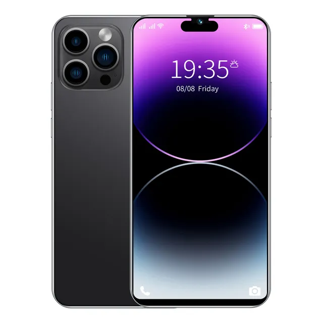 Smartphone I14 Pro Max 6.3 Pulgadas 16 Gb Rom 1 Gb Ram Andriod Negro