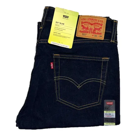 Calça Levi's 511 Slim Original Sem Manchas Importada Masculi