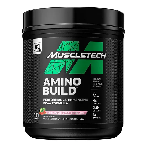 Muscletech Amino Build Bcaa Aminoácidos 40 Serv