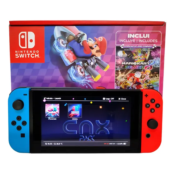 Nintendo Switch V2 Desbloqueado 256 Gb
