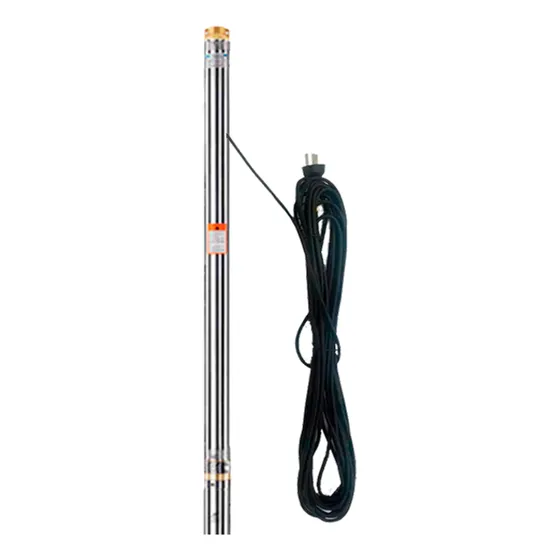 Sumergible Pozo 2 Pulgadas Largas a Turbina 1/2hp C/cable 30m Almart