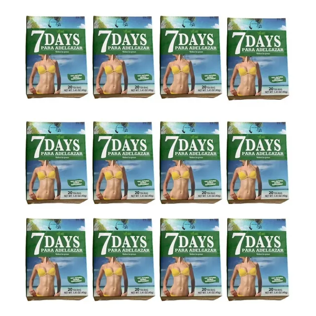 Te 7 Dias Adelgazante 12 Unidades