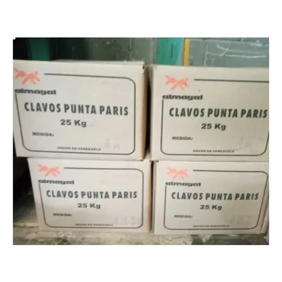 Clavos Dulce 2/21/2/3 Y 4 Por Caja 25 Kilos