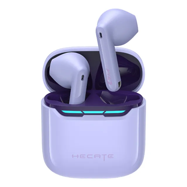 Auricular Inalambrico Gaming Earbuds Edifier Gm3 Plus Purple