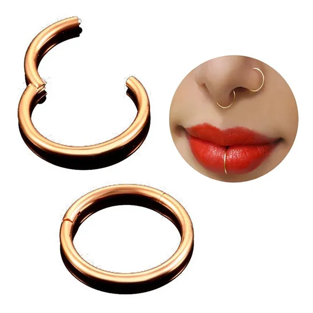 Piercing Aro Continuo De Acero Inoxidable Excelente Calidad 