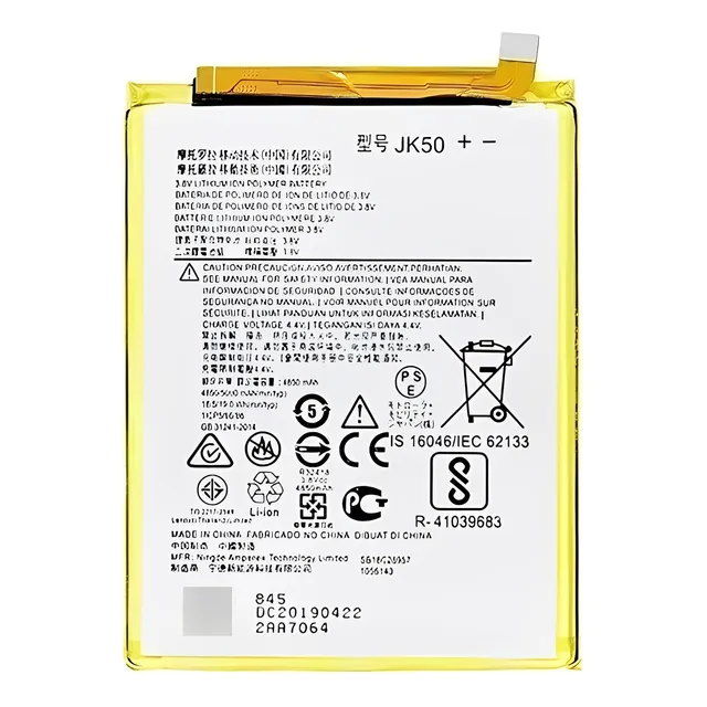 Batería Pila Para Teléfono Motorola Moto One Fusion Jk50 