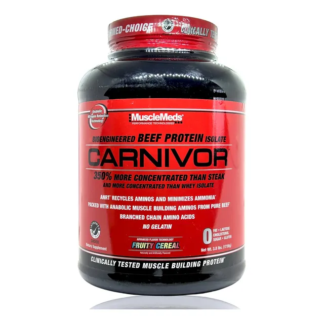 Proteína Carnivor Fruity Cereal 56 Servicios Musclemeds Cereal Frutal