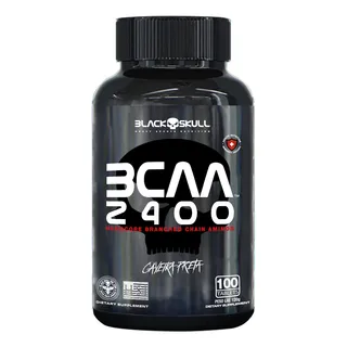 Bcaa 2400 Caveira Preta 100 Tabs - Black Skull Sabor Sem Sabor Bcaa 2400 Caveira Preta 100 Tabs - Black Skull Sabor Sem Sabor
