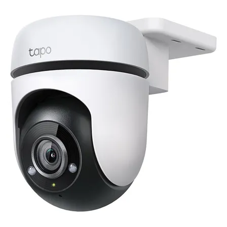 Tp-link Cámara De Seguridad Exterior Tapo C500 Rotación 360° Audio Bidireccional Ip65 Visión Nocturna Ai Blanco