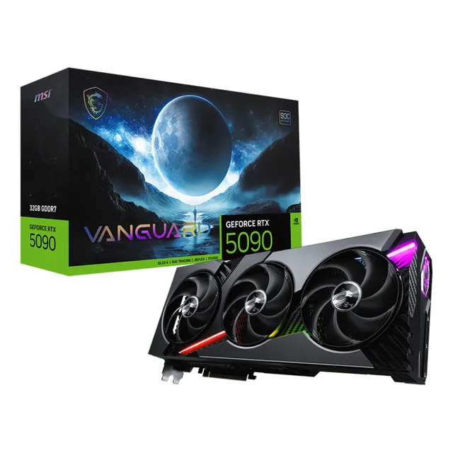 Tarjeta De Video Msi Geforce Rtx 5090 Vanguard Soc 32gb