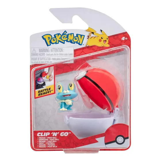 Pokemon Clip N Go De 2 Pulgadas Nuevo Original