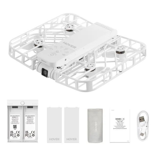 Drone Hoverair X1 Con Cámara, Plegable, 125 G, Que Vuela Aut