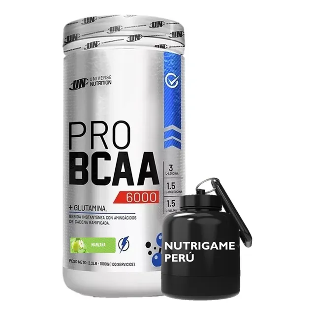 Pro Bcaa 6000 Bcaa Un 1000gr Aminoacidos - Tienda Fisica