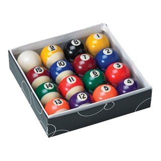 Bolas De Billar Pequeñas De 1 1/2 Para Mesa Jr. Bolas De Billar Pequeñas De 1 1/2 Para Mesa Jr.