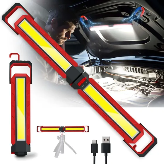Lampara Luz Tabajo Recargables De Capacidad De2500 Lumines