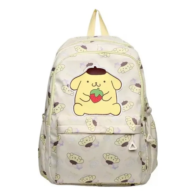 Mochila Escolar Melody Kuromi Pochacco Sanrio Pompompurín Ci Color Hello Kitty