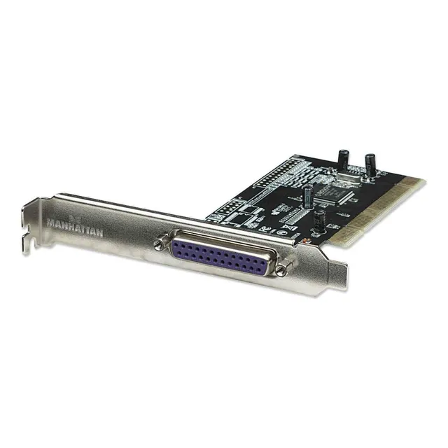 Tarjeta Paralela Pci Manhattan 158220 Bracket Corto Y Normal
