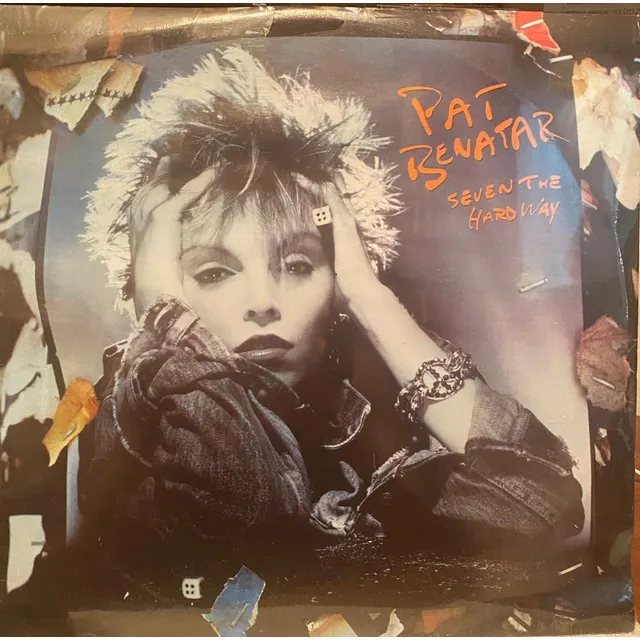 Disco Lp - Pat Benatar / Seven The Hard Way. Album (1985)