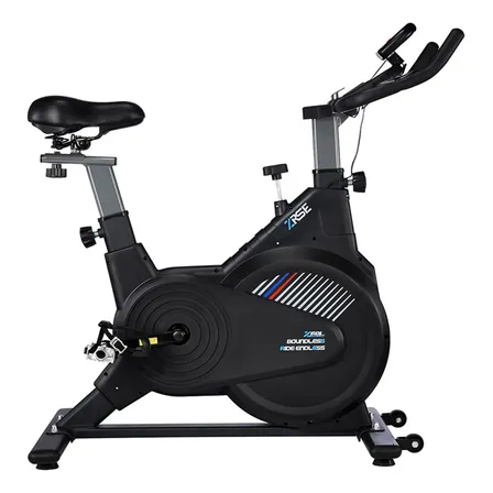 Bicicleta Spinning Magnética Silenciosa 13kg Até 160kg Preto-a 1.5v