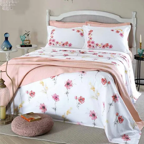 Juego Sábanas Queen Size Dohler 200 Hilos 100% Algodón