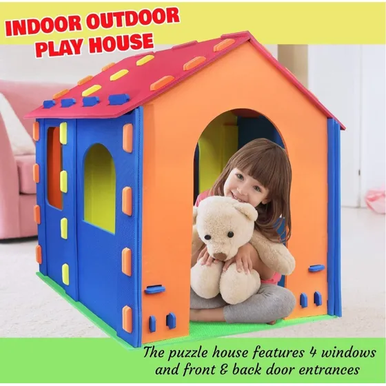 Casa De Juegos Gigante De Espuma Para Niños Y Niñas,
