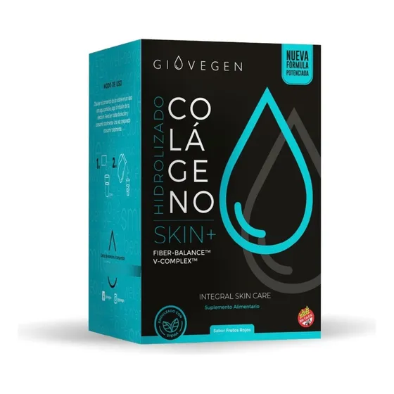 Colágeo Hidrolizado Giovegen Skin + Caja Por 30 Sobres