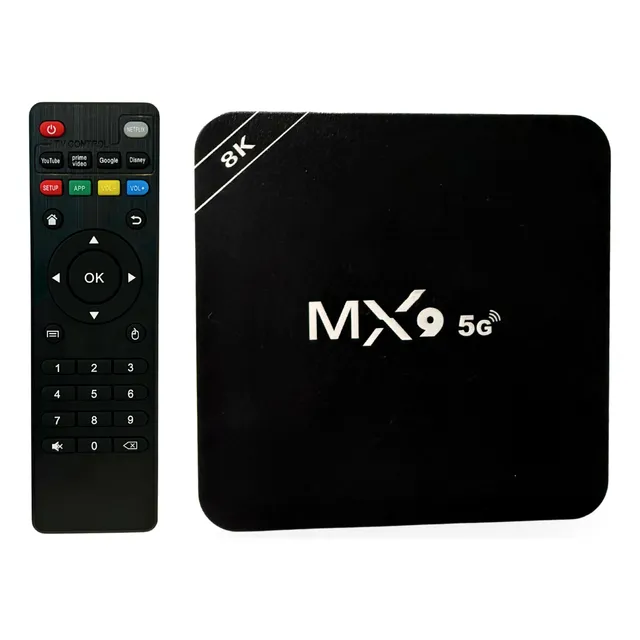 Android Tv Box Pro Max 8k - Convierte En Smart 512gb Negro Estándar