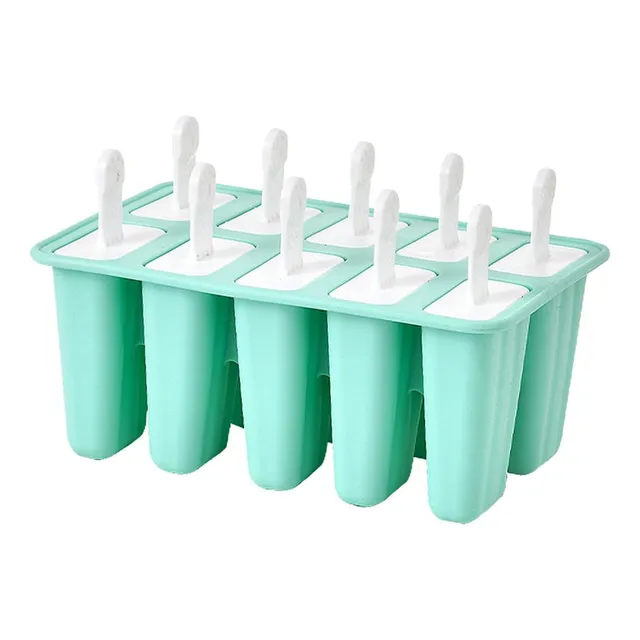 Zz Molde De Helado For Hacer Jugos Diy Bar 10 Celdas Verde