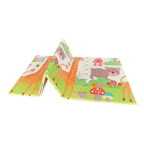 Alfombra Carestino Plegable Reversible Bosque