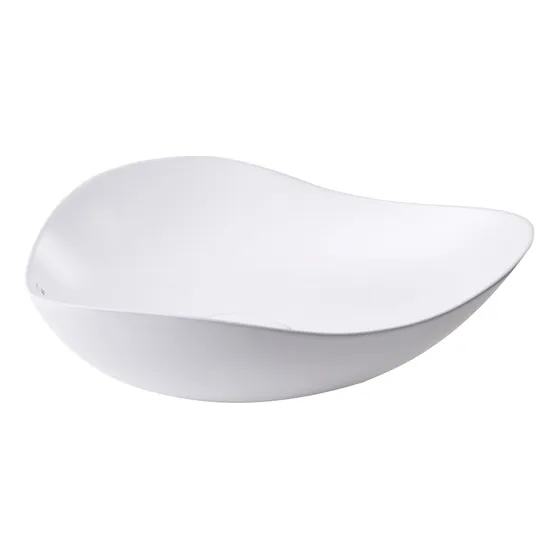 Bacha de baño sobre mesada Roca Ruy Ohtake 540 blanco mate 54cm x 37.5cm x 18.5cm