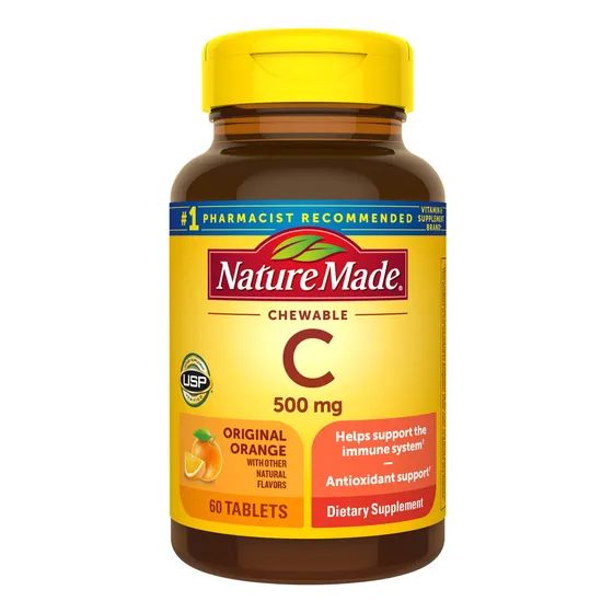 Suplemento Dietético Masticable De Vitamina C Nature Made De