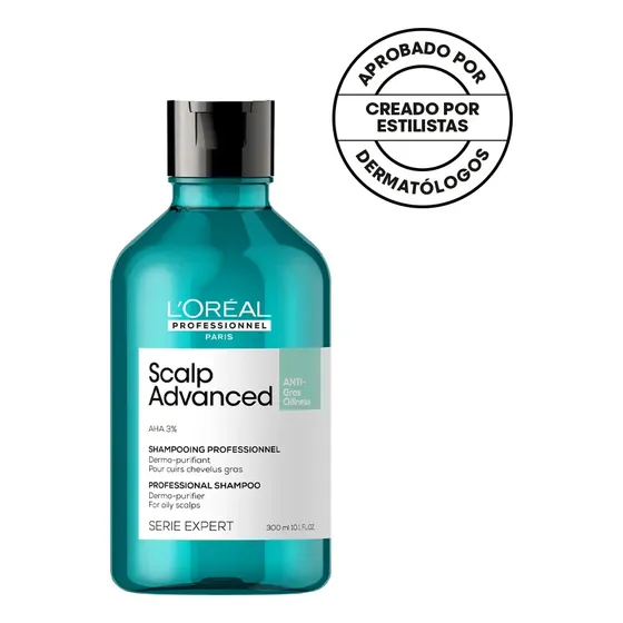 Shampoo Anti Grasa L'Oréal Professionel Scalp 300ml | Cuotas sin interés