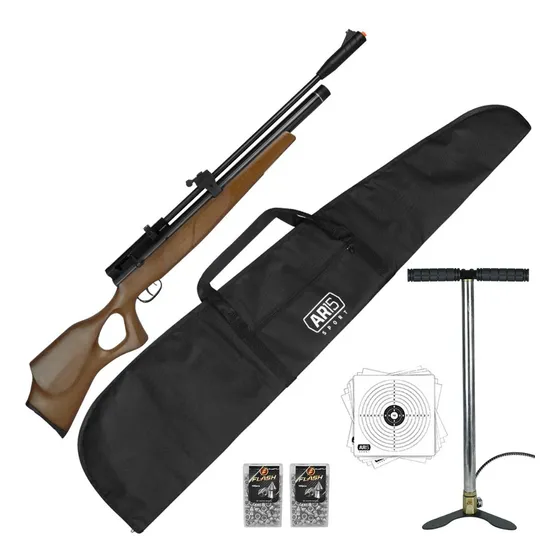 Pcp 5.5mm Beeman Madeira Commander 1518 + Bomba Manual