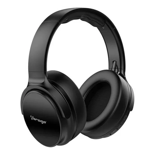 Diadema Bluetooth Vorago Hpb-401 Bt5.0/ Micro Sd/3.5mm Negro