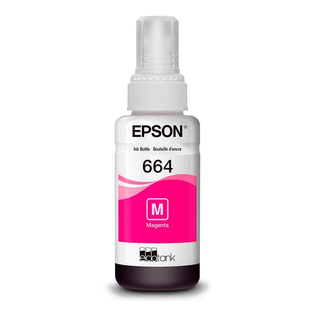 Tinta Botella T664 Ecotank Original No Generica | Lifemax