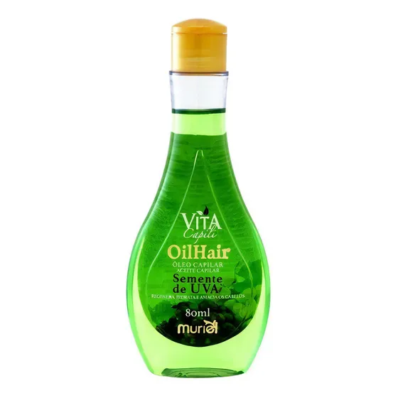 Muriel Vita Capili Oil Hair Óleo Semente De Uva 80ml