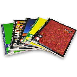 Kit Con 5 Cuadernos Profesional Star Kid Cuadro 5mm Kit Con 5 Cuadernos Profesional Star Kid Cuadro 5mm