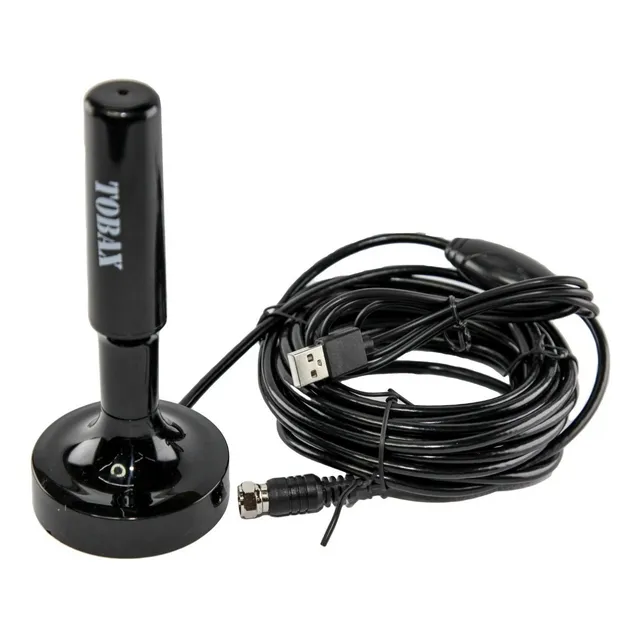 Antena 20db 2en1 Portatil Tv Aire Tda Hd Digital Comun Htec
