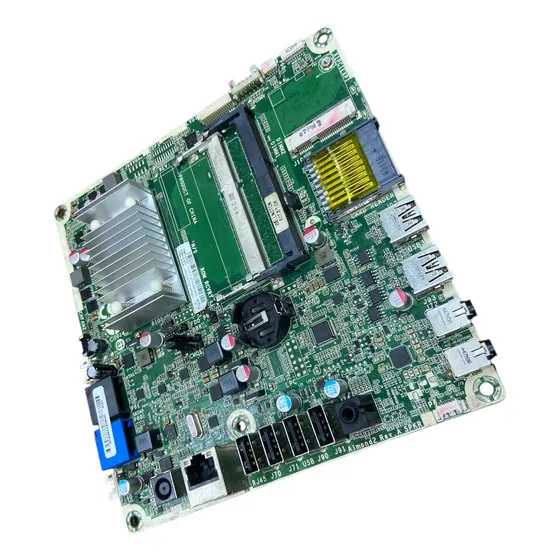 Placa Mãe Hp 18-5200br Almond2 Rev.a * Defeito Ler Tudo *