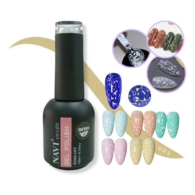 Top Coat Eggshell 10ml Semipermanent Uv/led Huevo Codorniz