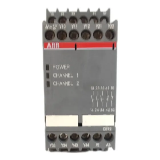 Rele De Seguridad De 24v Dc, Abb C572, 1sar501032r0003